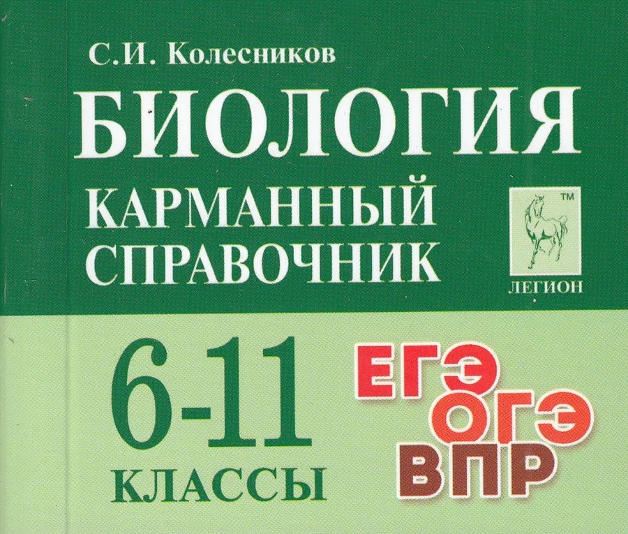 Биология. 6-11 кл. Карманный справочник. 