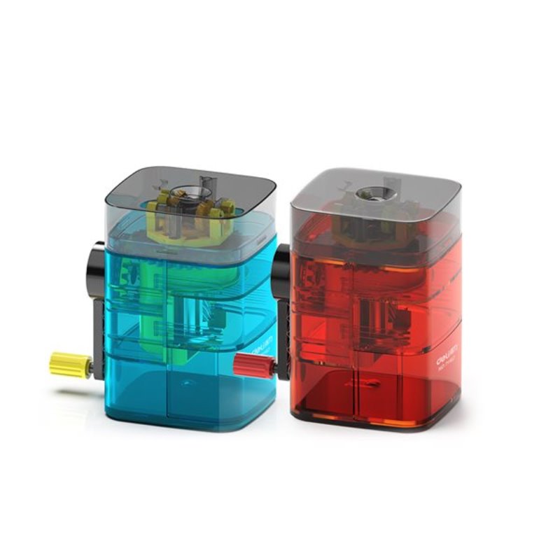 Точилка механическая 1 отверстие Deli 71162Blue