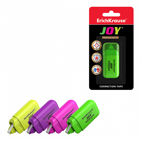 Корректирующая лента ErichKrause JOY, 5мм х 6м