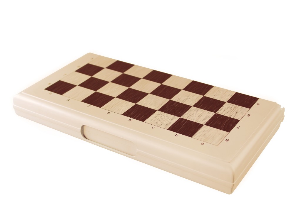 Игра настольная "Шахматы" в пласт.коробке (мал, беж) арт.03883