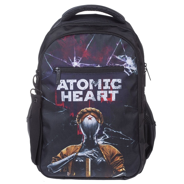 Рюкзак Hatber BASIC STYLE Atomic Heart для мальчика старшая школа