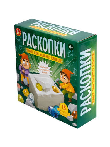 Игр.Раскопки Поиск драгоценных камней (15 камней) 05539