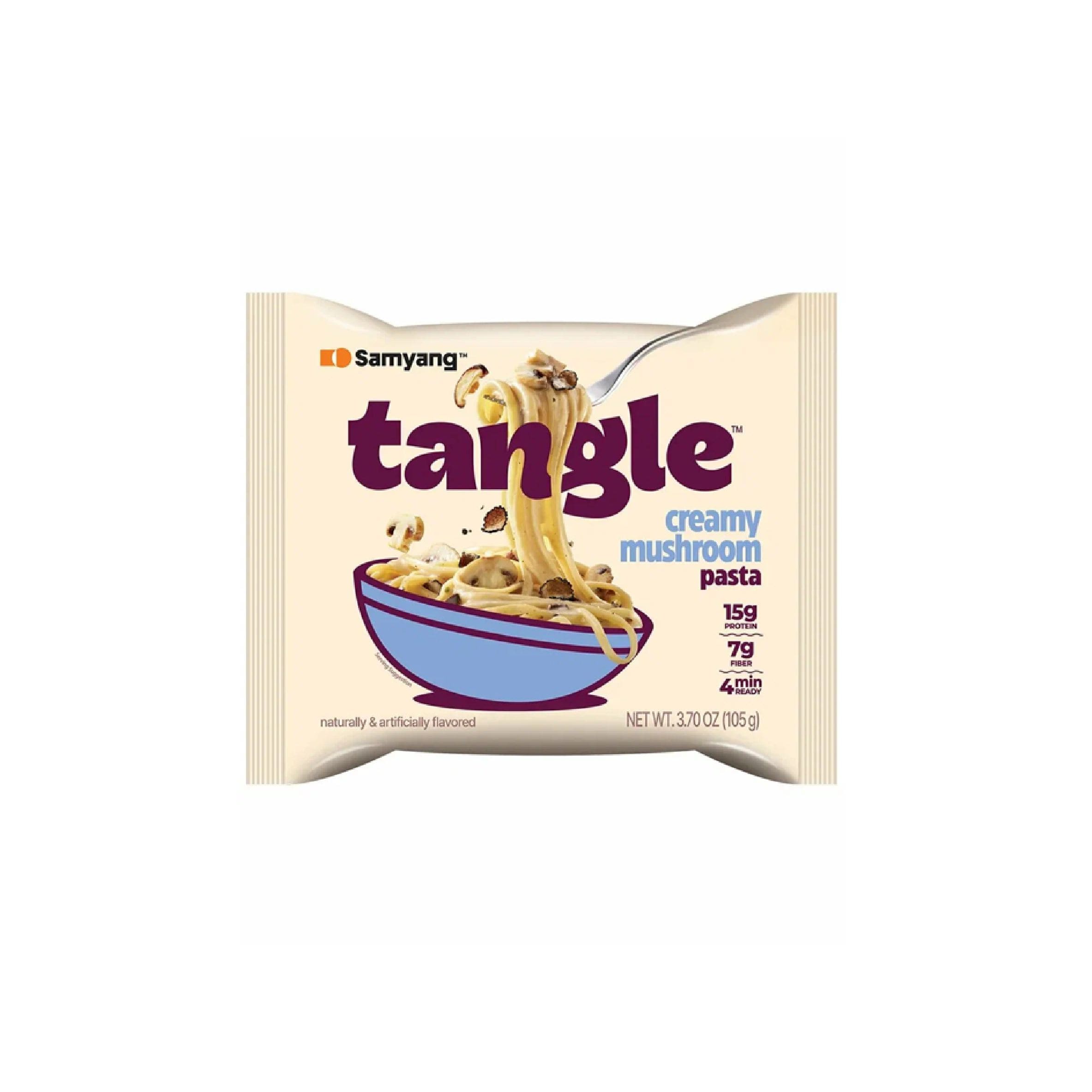 Лапша быстрого приготовления SAMYANG TANGLE, Самянг тангл с грибами в сливочном соусе 105 грамм