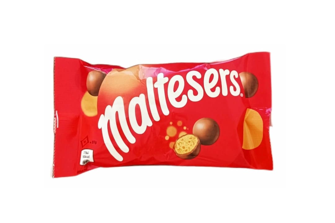 Драже в молочном шоколаде Maltesers, Мальтизерс 37 грамм